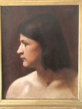 Huile sur toile ancienne