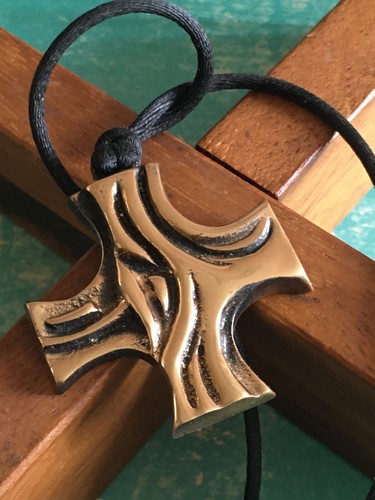Croix orthodoxe pendentif - croix, en