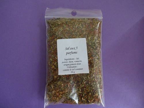 Sel aux parfums g - 5, 40