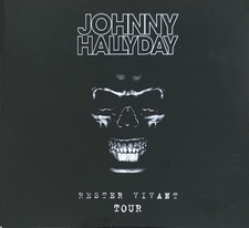 2xCD ALBUM DIGISLEEVE JOHNNY HALLYDAY RESTER VIVANT TOUR EDITION DE LUXE LIMITEE