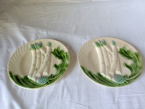 Ancienne assiette barbotine - ancienne,