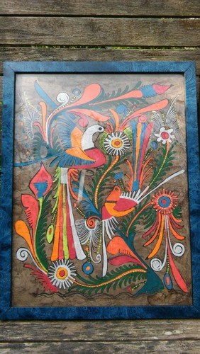 Ancienne peinture - , du