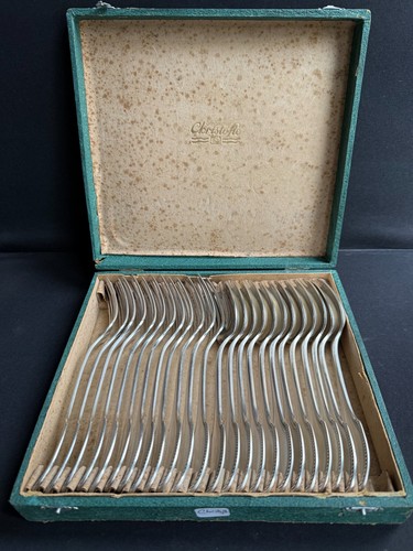 Coffret cuillères et 12 - cuillères,