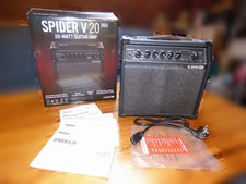 SPIDER V20 MKII AMPLI GUITARE LINE 6 20Watts à Modélisation NEUF +Notices +Boite