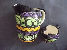 QUIMPER céramique Saint Jean Bretagne pichet pot à crème saucière 1950 TTB Etat