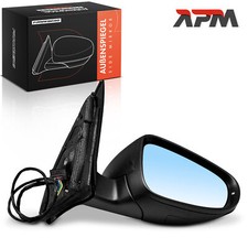 Rétroviseur Droit Convexe Manuel Chauffant Pliant Pour VW Golf 6 5K1 08-13