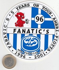 Autocollant. Jtsport3. Hockey club FANATIC'S 1996 - 2001