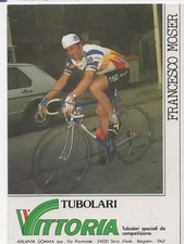 CYCLISME  TOUR DE FRANCE FRANCESCO MOSER SERIE TUBOLARI VITTORIA