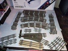 JEP ECHELLE O LOT 30 RAIL COURBE DROIT PLUSIEUR TAILLE AIGUILLAGE BALLAST