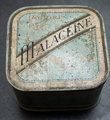 Ancienne boîte poudre ou - boîte,