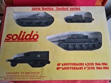 Coffret solido militaire - commémoratif 40ème anniversaire 6 juin 1944