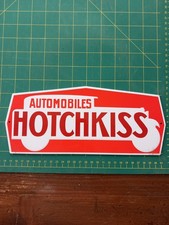 Plaque publicitaire automobile n°14 Hotchkiss