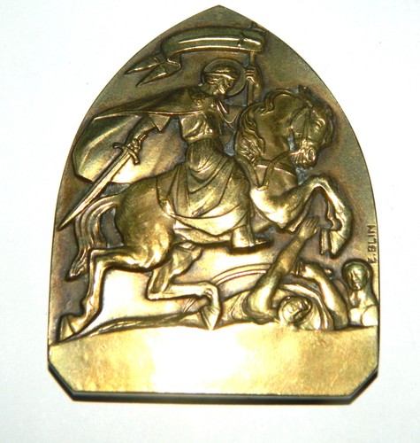 Plaque bronze jacques - plaque,