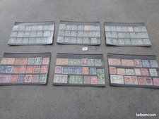 lot de 6 planches timbres  tout etats  voir photo N° 230