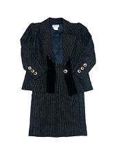 Yves Saint Laurent  Rive Gauche One of a kind Vintage Striped Suit Size FR 42