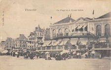 CPA 14 TROUVILLE LA PLAGE ET