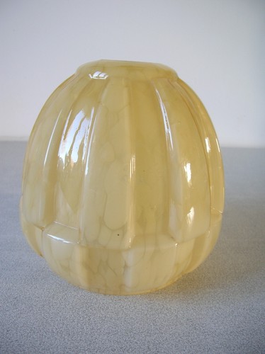 Ancien abat jour - , tulipe