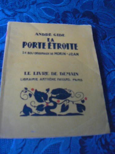 Porte etroite andre gide 24 - andre,