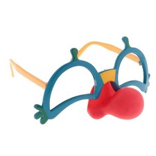 Drôle de clown nez rouge