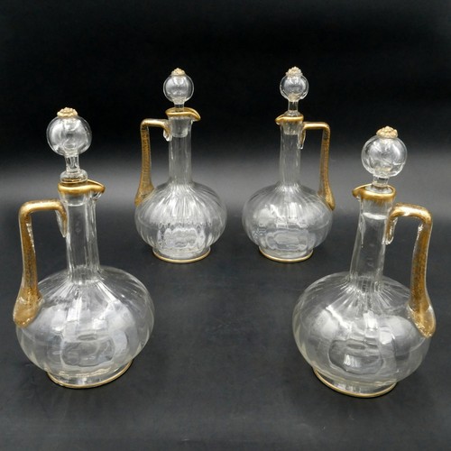 Carafes verre soufflé à - en,