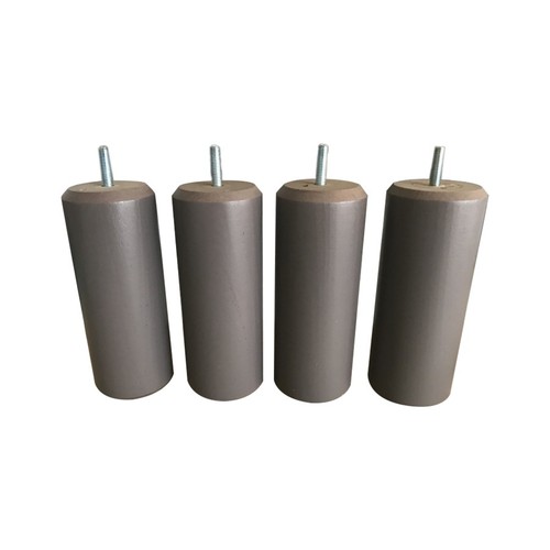 Jeu pieds bois taupe - taupe, 17