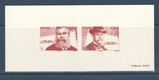 gravure épreuve  Arthur Maury et Louis Yvert   2010