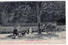 CPA 66 AMELIE LES BAINS UN RETAMEUR DE CASSEROLES (VIEUX METIERS SUPERBE CPA TOP