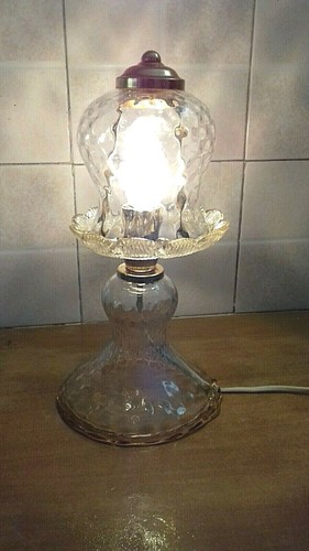Vieux abat jour table - 40's,