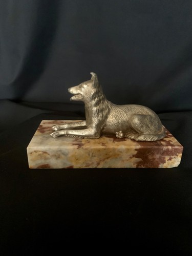 Statuette chien berger - chien,,
