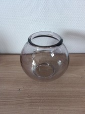 GLOBE EN VERRE Violet POUR LAMPE A PETROLE OU LAMPE TEMPETE COLLECTION VINTAGE