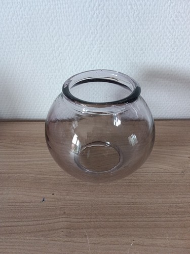 Globe verre violet pour - globe,