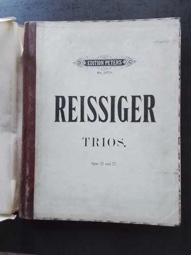 Partition reissiger trios - -,