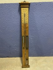Baromètre Thermomètre  Murale Bois Selon Toricelli