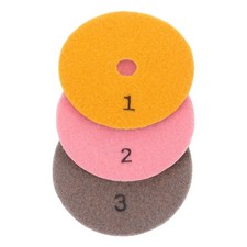  Lot de 3 tampons de polissage