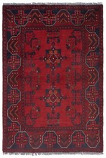 Tapis Oriental Afghan Fait