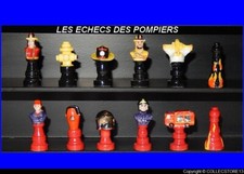 SERIE COMPLETE DE FEVES LES ECHECS DES POMPIERS