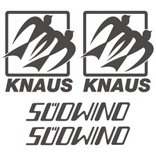2 x Knaus SÜDWIND autocollant