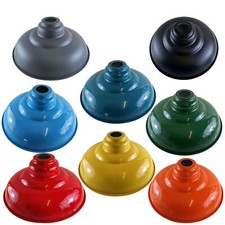 Abat-jour suspendu en métal brillant classique rétro vintage industriel