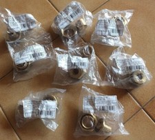 Plomberie - Lot de 8 Raccords Neufs A Glissement Pour Tube PER 16mm 3 4