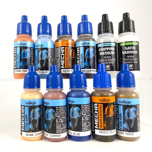 X11 lot peintures mecha - de,