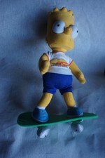 Peluche bart simpson skateur ht 38 cm