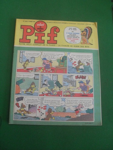 Journal pif vaillant bd - de,