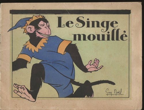 Singe mouillé guy noël - singe,