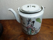 CHINE Théière  EN PORCELAINE CHINESE PORCELAIN CHINA CHINOIS 19ème