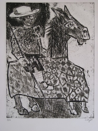 Lorjou bernard gravure - bernard,