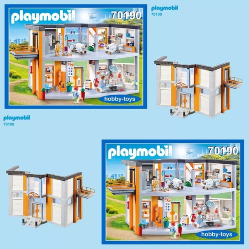 Playmobil 70190 grand hopital - 70190,