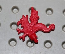 Lego Red Minifig Helmet Plume