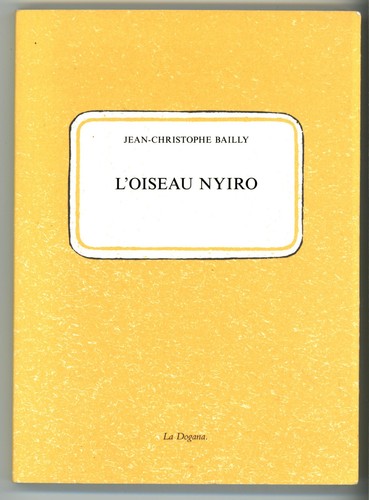 Jean christophe bailly - christophe,