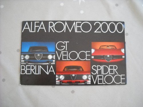 Catalogue brochure alfa romeo - catalogue/brochure,