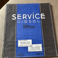 REVUE TECHNIQUE MOTEURS  MAN 2146 HM 3 F 4 F CAMIONS SAVIEM JM 200 JM 240